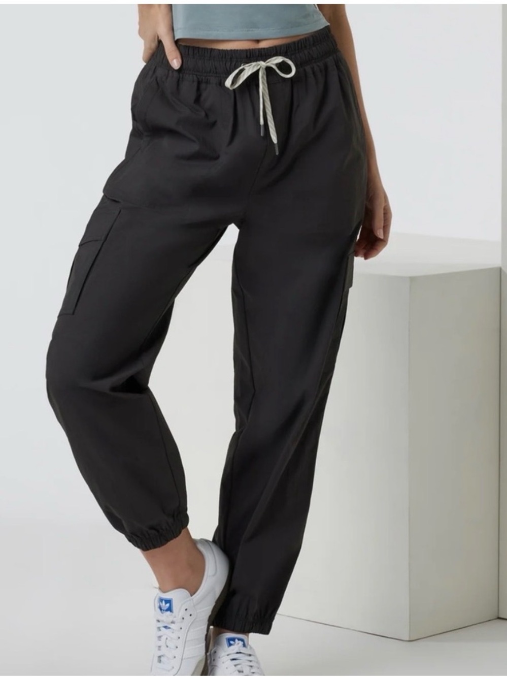 Vuori Birch Jogger XS Gray charcoal High Rise Utility Trail Pants Gorpcore